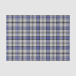 Schottischer Clan Hannay Tartan kariert Seidenpapier