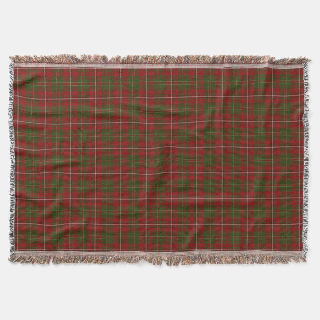 Schottischer Clan heuen Tartan Decke (Vorderseite)