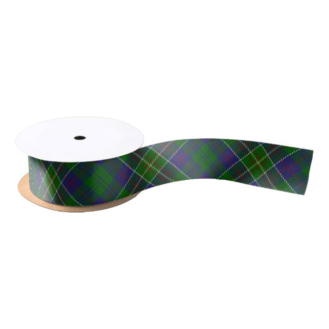 Schottischer Clan-Jäger-KlassikerTartan Satinband (Spule)