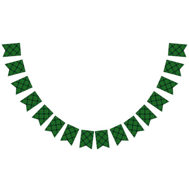 Schottischer Clan Kincaid Tartan Wimpelkette (Alle)