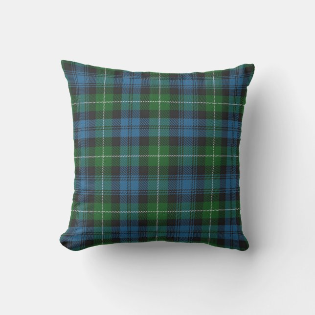 Schottischer Clan Lamont Tartan Kissen (Vorderseite)