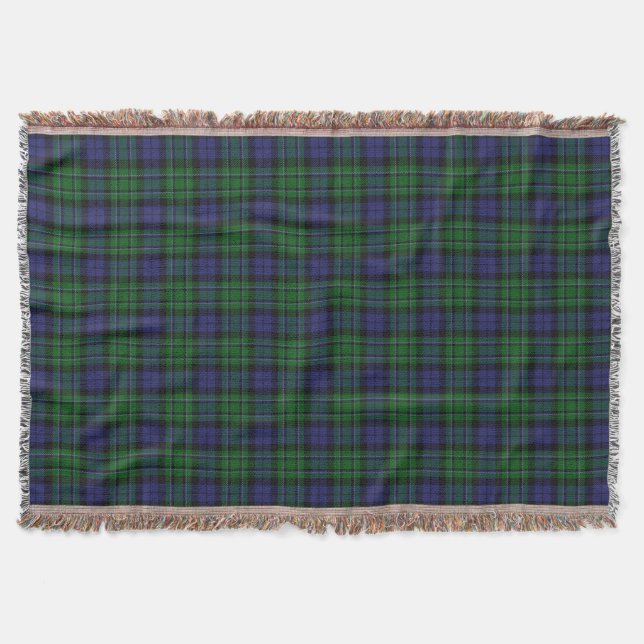 Schottischer Clan MacCallum Tartan Decke (Vorderseite)