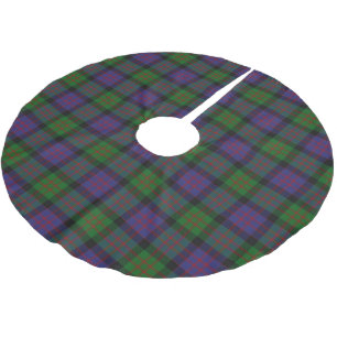 Schottischer Clan MacDonald Donald Tartan Polyester Weihnachtsbaumdecke
