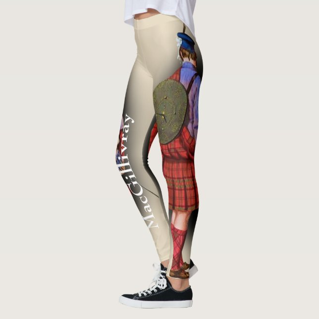 Schottischer Clan MacGillivray durch R.R. McIan Leggings (Links)