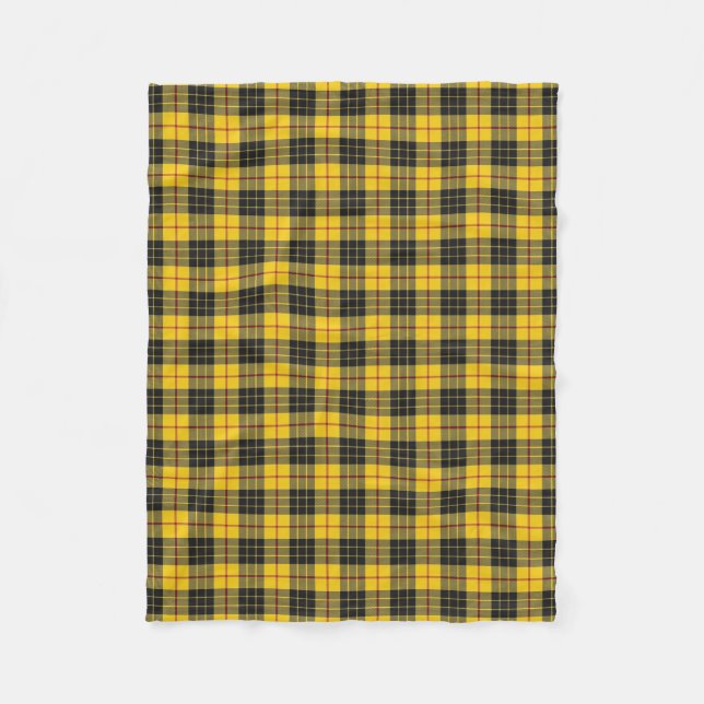 Schottischer Clan MacLeod KlassikerTartan Fleecedecke (Vorderseite)