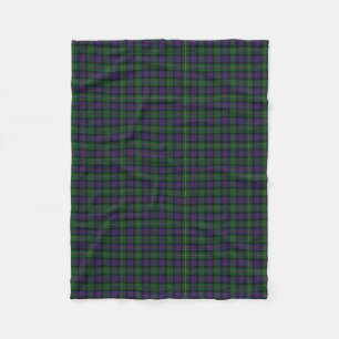 Schottischer Clan-Malcolm-KlassikerTartan Fleecedecke