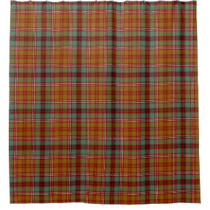 Schottischer Clan McCall Tartan Plaid Duschvorhang