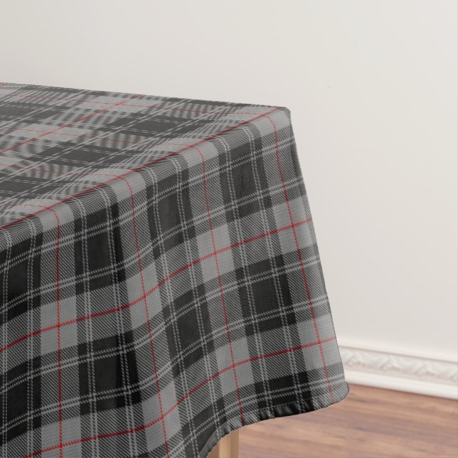 Schottischer Clan Moffat grauer schwarzer roter Tischdecke (Beispiel)