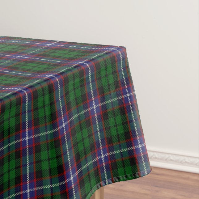 Schottischer Clan-RussellTartan Tischdecke (Beispiel)