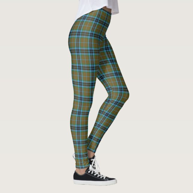 Schottischer Clan-Thompson-JagdTartan kariert Leggings (Rechts)