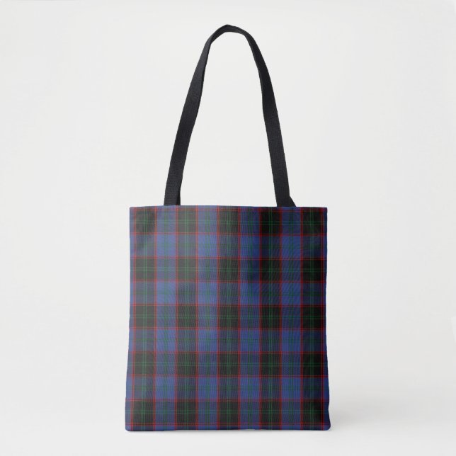 Schottischer Clan-ZuhauseTartan kariert Tasche (Vorderseite)