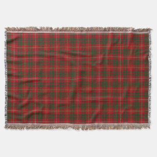 Schottischer ClanBruceTartan Decke