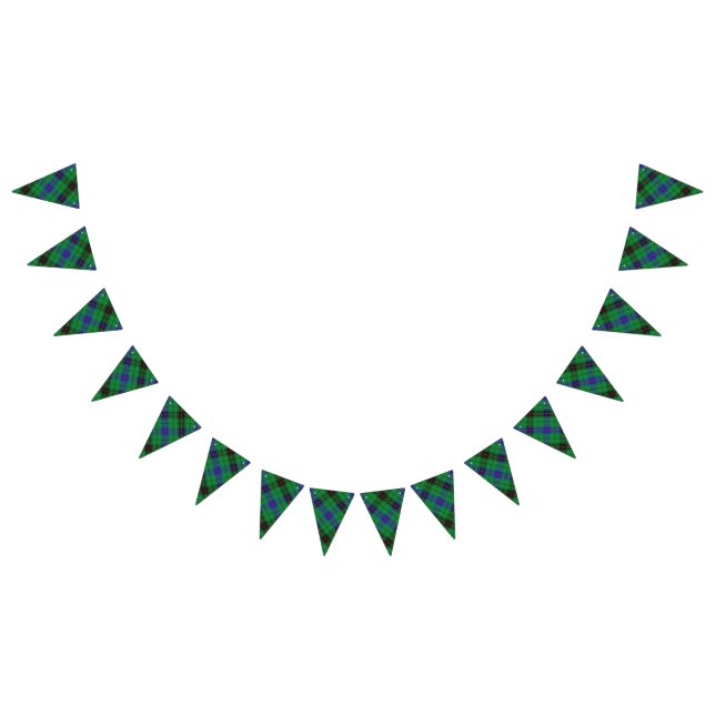 Schottischer ClanDavidsonTartan Wimpelkette (Alle)