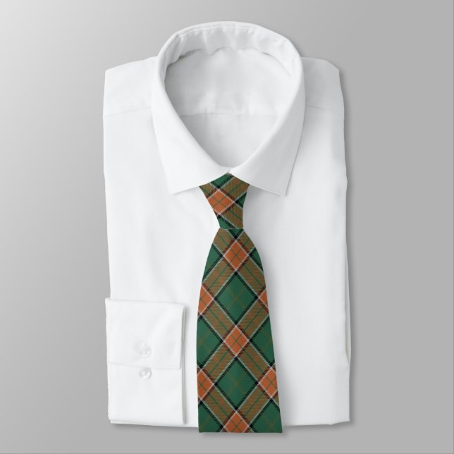 Schottischer ClanPollockTartan kariert Krawatte (Gebunden)