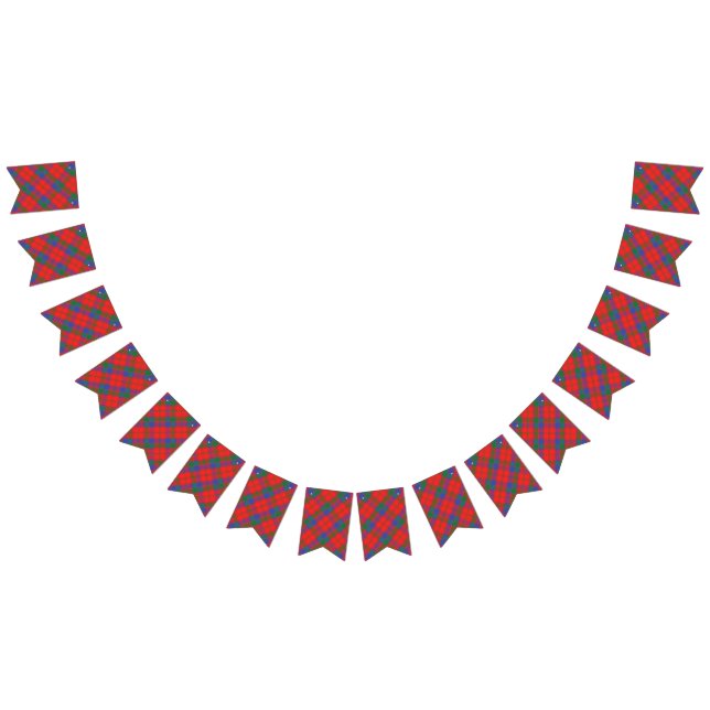 Schottischer ClanRobertsonTartan Wimpelkette (Alle)