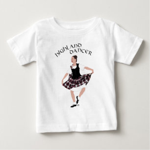 Schottischer Country-Tänzer Baby T-shirt
