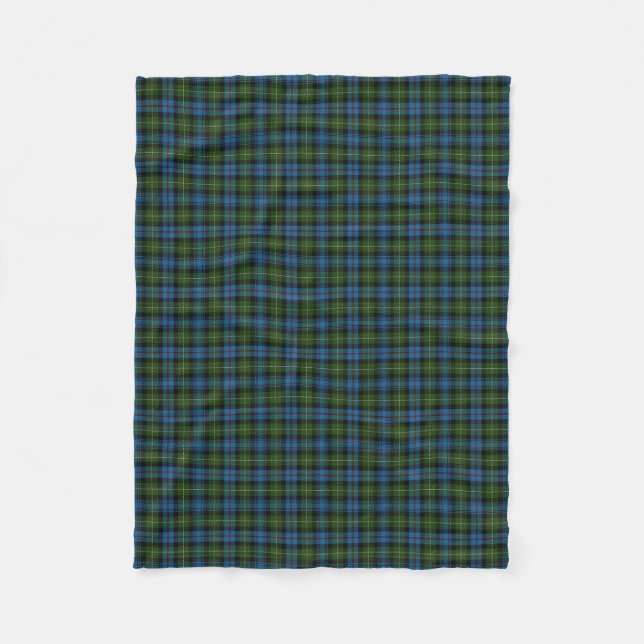 Schottischer der Clan-Mackenzie-KlassikerTartan Fleecedecke (Vorderseite)