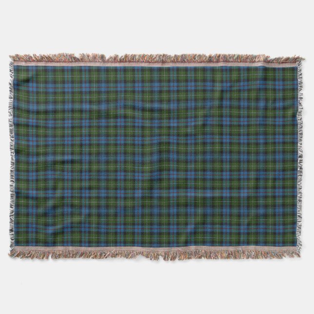 Schottischer der Clan-MackenzieTartan Decke (Vorderseite)