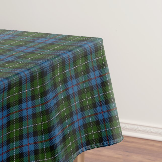 Schottischer der Clan-MackenzieTartan Tischdecke (Beispiel)