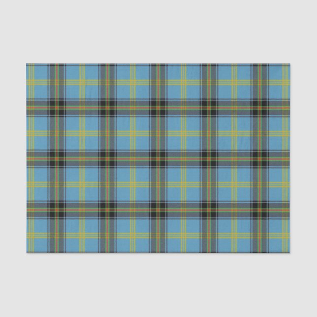 Schottischer Geschenk-Clan-BellTartan Seidenpapier (Vorderseite)