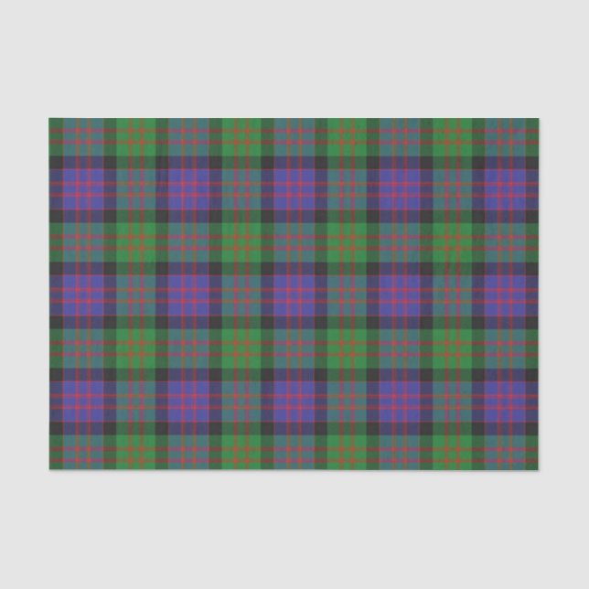 Schottischer Geschenk-Clan-Donald MacDonald Tartan Seidenpapier (Vorderseite)