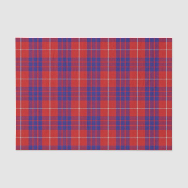 Schottischer Geschenk-Clan-HamiltonTartan Seidenpapier (Vorderseite)