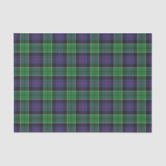 Schottischer Geschenk-Clan-Leslie-JagdTartan Seidenpapier