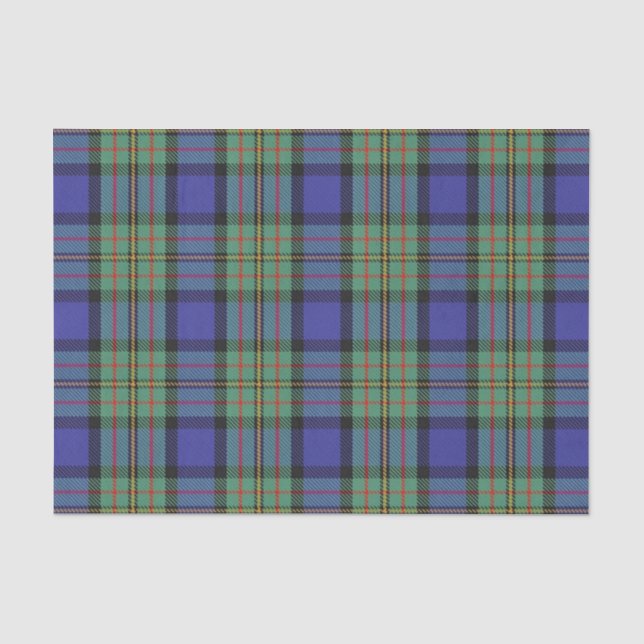 Schottischer Geschenk-Clan MacLaren Tartan Seidenpapier (Vorderseite)