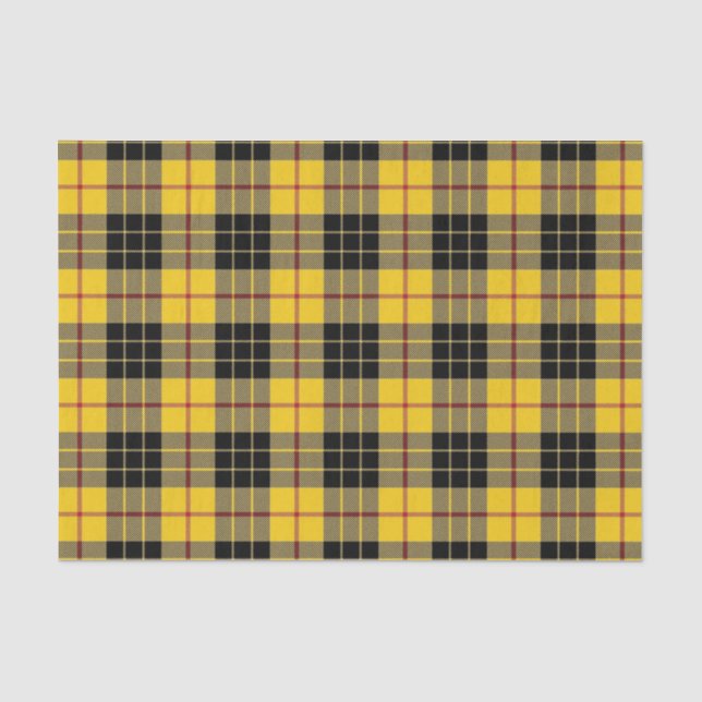 Schottischer Geschenk-Clan MacLeod von LewisTartan Seidenpapier (Vorderseite)