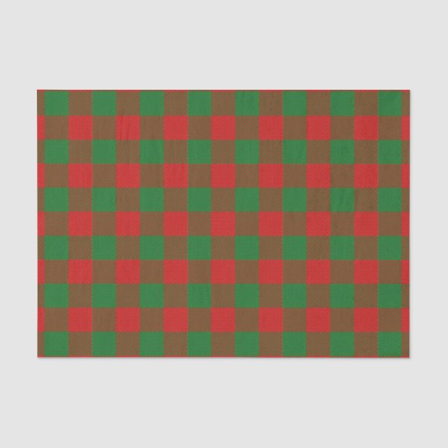 Schottischer Geschenk-Clan Moncreiffe Tartan Seidenpapier (Vorderseite)