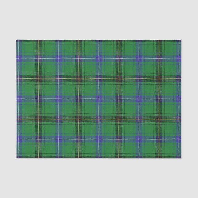 Schottischer Geschenk-ClanHendersonTartan Seidenpapier (Vorderseite)