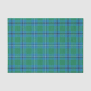 Schottischer Geschenk-ClanIrvine Irwin Tartan Seidenpapier