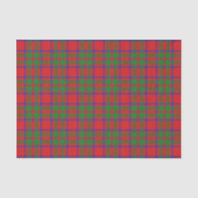 Schottischer Geschenk-ClanMacKintoshTartan Seidenpapier (Vorderseite)