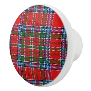 Schottischer Herrlichkeits-Clan MacBean Tartan Keramikknauf
