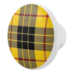 Schottischer Herrlichkeits-Clan MacLeod Tartan Keramikknauf