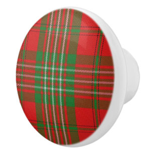 Schottischer Herrlichkeits-Clan-ScottTartan Keramikknauf
