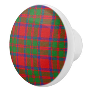 Schottischer Herrlichkeits-ClanMacKintoshTartan Keramikknauf