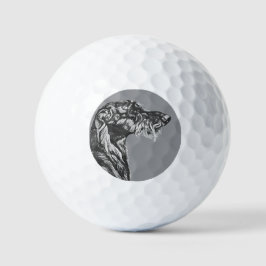 Schottischer Hirschhund Golfball