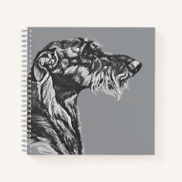 Schottischer Hirschhund Notizbuch