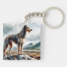 Schottischer Hirschhund Schlüsselanhänger