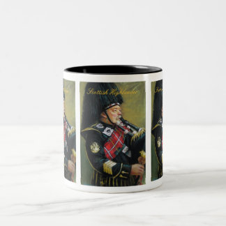 Schottischer Hochländer Zweifarbige Tasse