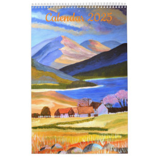 schottischer Hochlandkalender 2025 Kalender