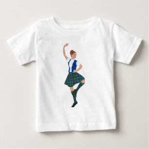 Schottischer Hochlandtänzer - Black Watch Baby T-shirt