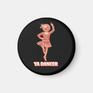 Schottischer Humor bringt dich zum Tanzen Gratulat Magnet
