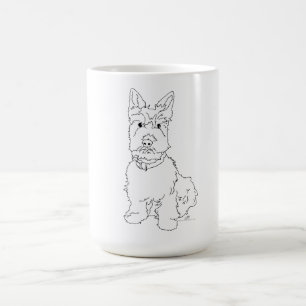 Schottischer Hund Kaffeetasse