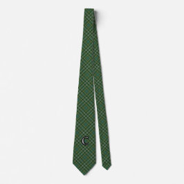 Schottischer MonogrammTartan Clan Currie Curry-C Krawatte