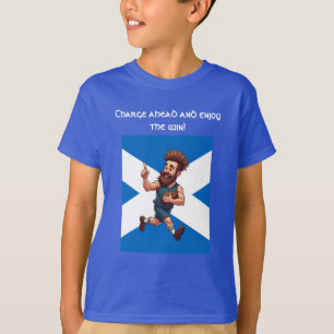 Schottischer Rugby-Held T-Shirt