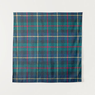 Schottischer Tartan-Hintergrund - kariertes Webdes Wandteppich