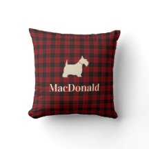Schottischer Tartan Scotty | personalisiert
