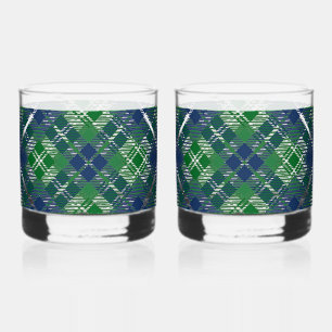 Schottischer Tartan Whiskyglas